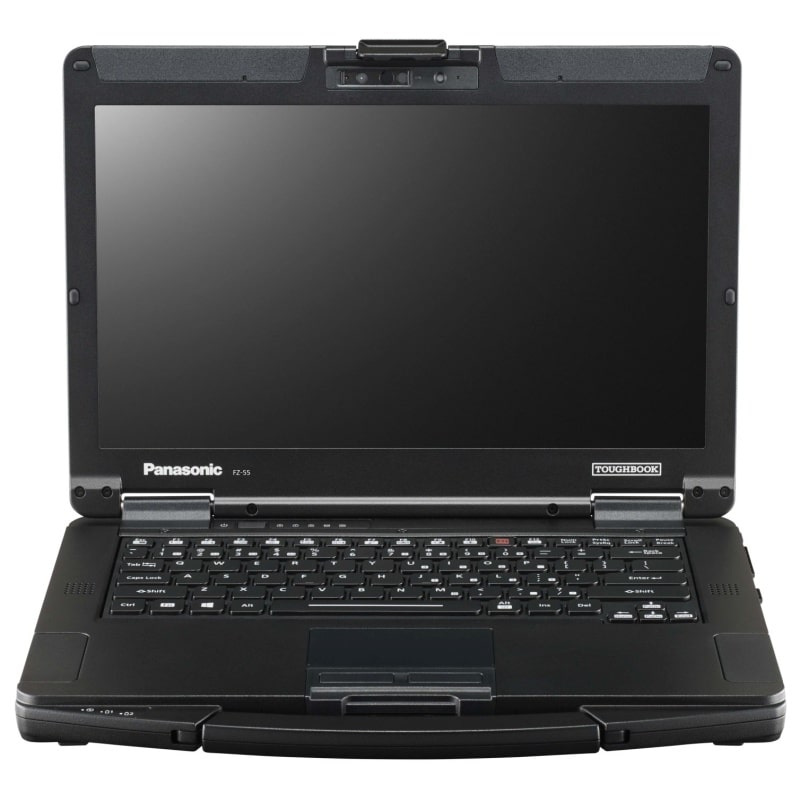 Panasonic toughbook 55 front open withcammic