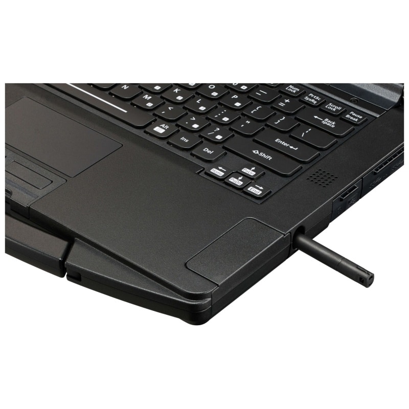 Panasonic toughbook 55 front right stylus