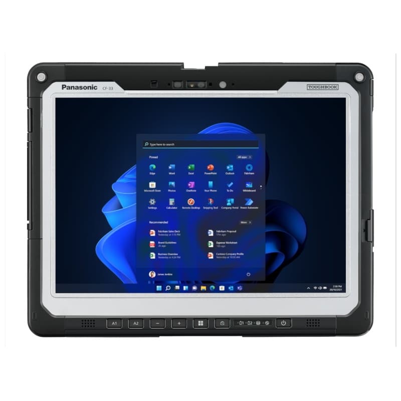 Panasonic toughbook 33 mk3 tablet front