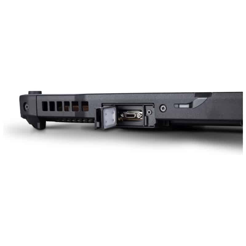 Panasonic toughbook fz-g2 close up to gadget area serial open