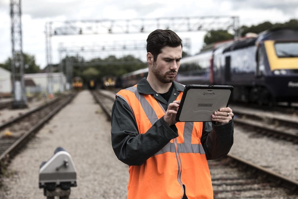 Panasonic train toughbook