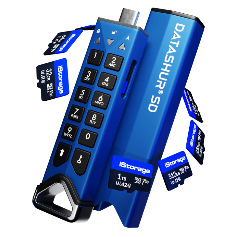 datAshur SD 双包 + 1 个密钥写入器许可证。 1