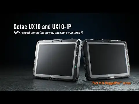 Getac UX10 &mdash; Oversigt over den Fully Rugged Tablet
