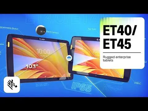 Zebra ET40 &mdash; Oversigt over Tablet til virksomheder