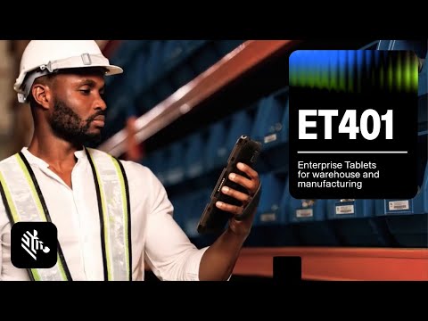 Zebra ET40 &mdash; نظرة عامة على Tablet المخصص للمؤسسات